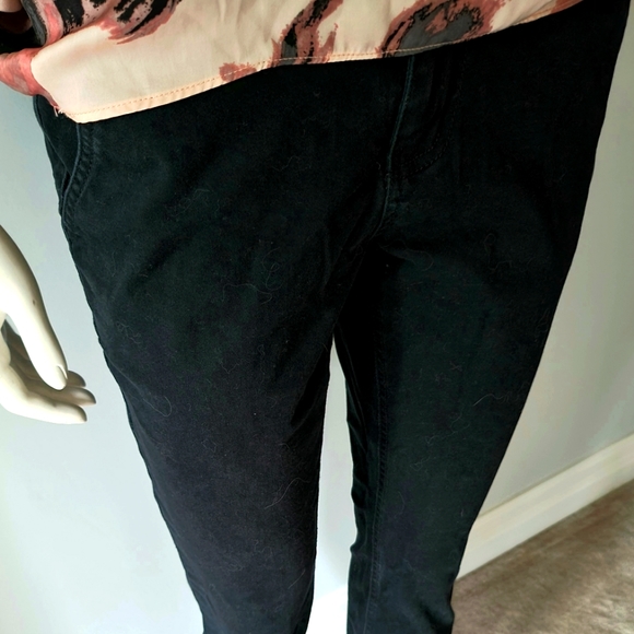 Mossimo Supply Co. Slim Skinny Black Pants Size 7 - Picture 3 of 10